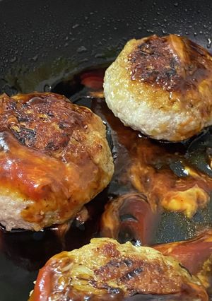 簡単！材料四つのアレルギー対応ハンバーグ-レシピのメイン写真