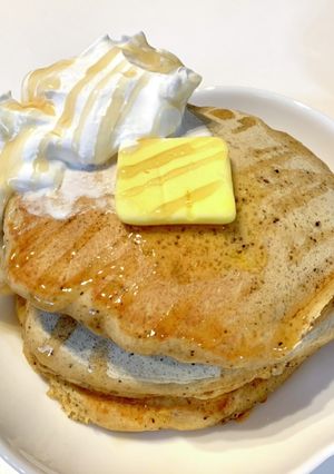 ♡紅茶香る♡ふわふわホットケーキ-レシピのメイン写真