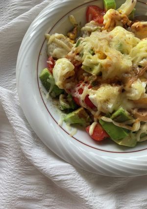 アボカドとトマトのホットサラダ丼-レシピのメイン写真