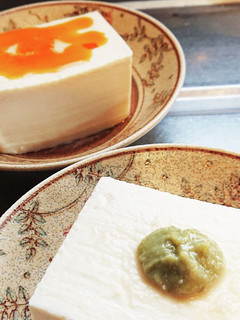 オススメ冷奴の食べ方♪塩わさび&塩ラー油-レシピのメイン写真