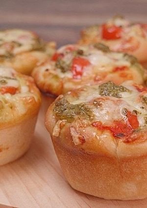 マフィン型でかわいいピザカップの作り方-レシピのメイン写真