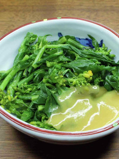 菜の花の辛子酢味噌和え-レシピのメイン写真