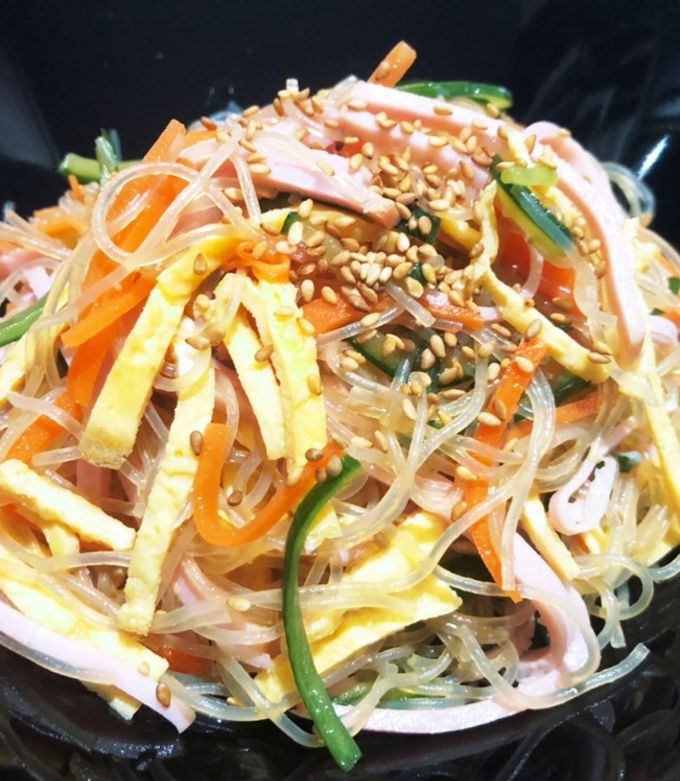 簡単さっぱり【春雨サラダ】 by SO「K」 【クックパッド】 簡単