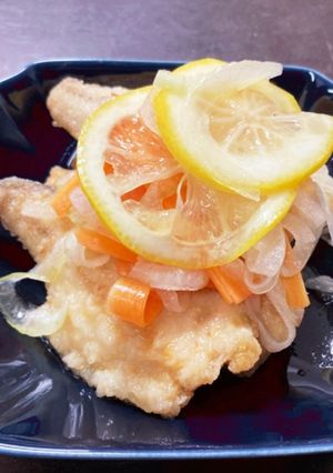調味料は３つで超簡単♪＊鯵の南蛮漬け＊-レシピのメイン写真