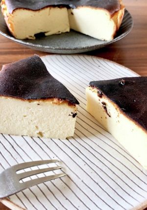 米粉の魂の自家製バスクチーズケーキ-レシピのメイン写真
