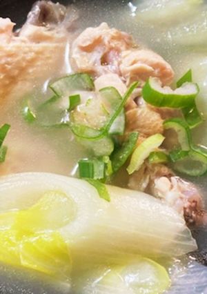 【本格】福岡博多風の白湯水炊き-レシピのメイン写真