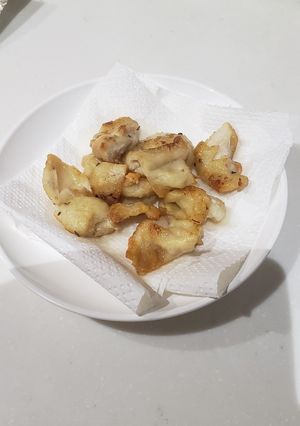 鶏皮のカリカリ　クレイジーソルト-レシピのメイン写真
