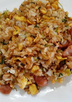 【テキトーに作る】焦がし醤油炒飯-レシピのメイン写真