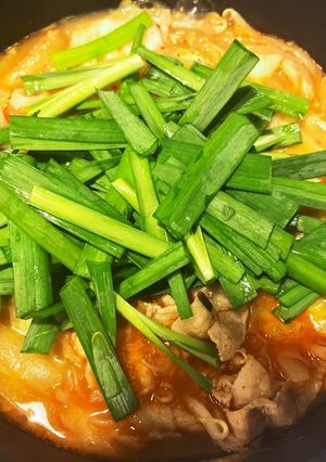 辛い旨い★豚ばら肉のキムチチゲ-レシピのメイン写真