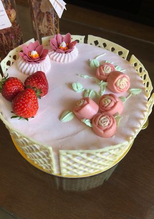 ホワイトデーの年輪ケーキ-レシピのメイン写真