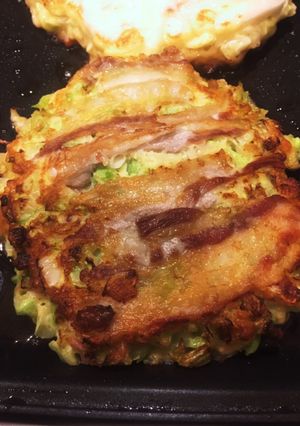 ありふれた材料で、最強豚玉お好み焼き-レシピのメイン写真