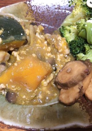 酒のあてにも健康にかぼちゃのあんかけ-レシピのメイン写真