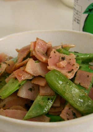 インゲンとベーコンのポン酢炒め-レシピのメイン写真