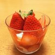 美味しいいちご&ヨーグルトパフェ