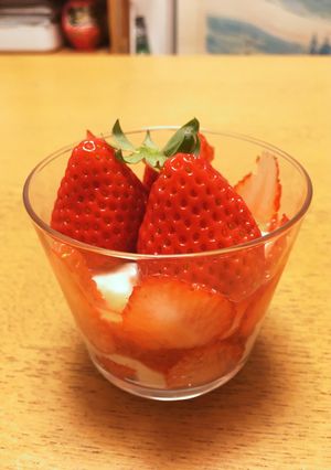 美味しいいちご&ヨーグルトパフェ-レシピのメイン写真