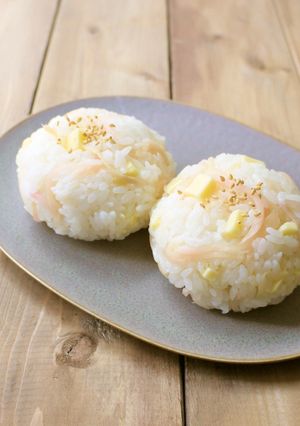 絶品♪新生姜とチーズのおにぎり-レシピのメイン写真