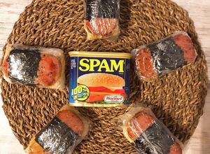 手を汚さずに、SPAMおにぎり☆彡 手を汚さずに、SPAMおにぎり☆彡-レシピのメイン写真