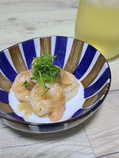 海老の梅肉餡掛け-レシピのメイン写真