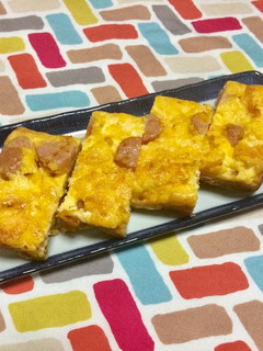 超簡単☆チーズウインナーたまご焼き♪♪♪-レシピのメイン写真