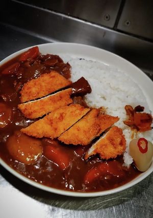 薄切りチキンカツカレー❨(@≧↺≦@)❩-レシピのメイン写真