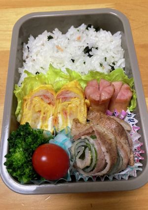 中学生女子弁当#2.24-レシピのメイン写真