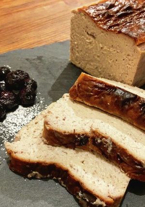 ブルーベリーのバスクチーズケーキ-レシピのメイン写真
