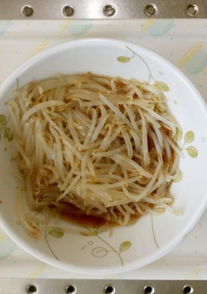 ポン酢蒸しもやし-レシピのメイン写真