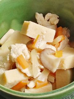 高野豆腐の炒め煮-レシピのメイン写真