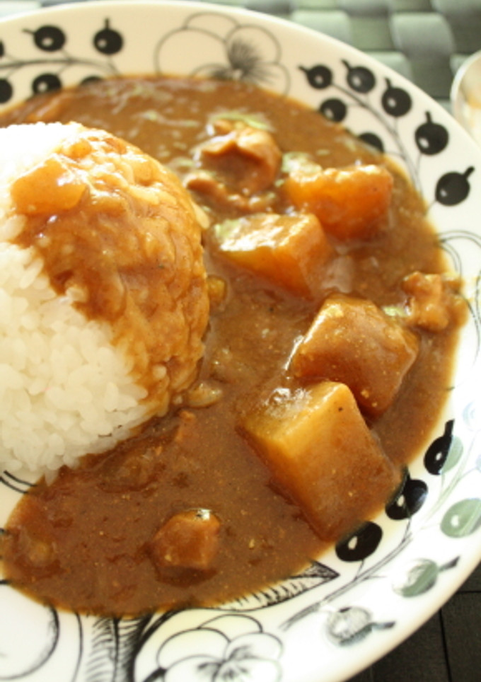大根と鶏肉の和風カレー-レシピのメイン写真