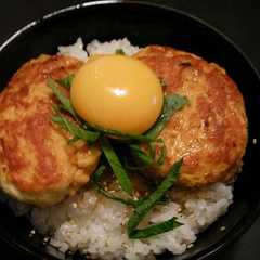 超簡単つくね丼♪-レシピのメイン写真