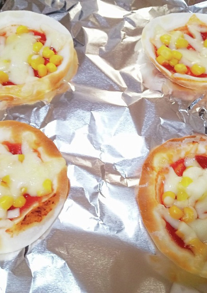 餃子の皮でひとくちピザ-レシピのメイン写真