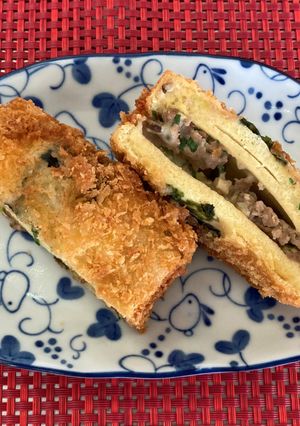高野豆腐のはさみ揚げ-レシピのメイン写真