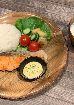 鮭のタルタルソース＆変わりみそ汁-レシピのメイン写真