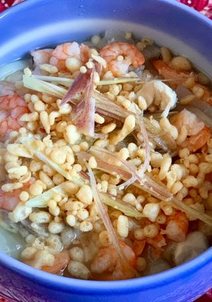 海老たっぷり年越しうどん-レシピのメイン写真