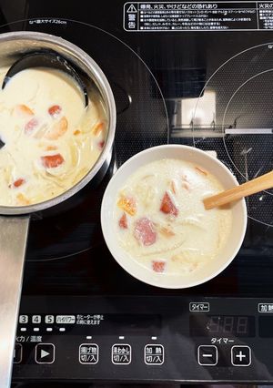 ミルク味噌スープ-レシピのメイン写真