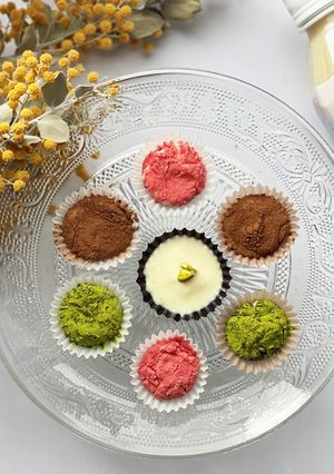 米糀甘酒でつくる生チョコ-レシピのメイン写真