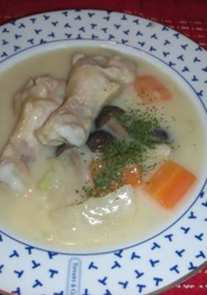 かぶと鶏肉のシチュー-レシピのメイン写真