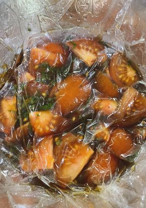 トマトの甘酸っぱい漬-レシピのメイン写真