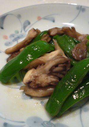 お弁当に舞茸とピーマン炒め-レシピのメイン写真