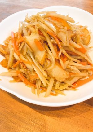 糸コン入りきんぴらごぼう-レシピのメイン写真