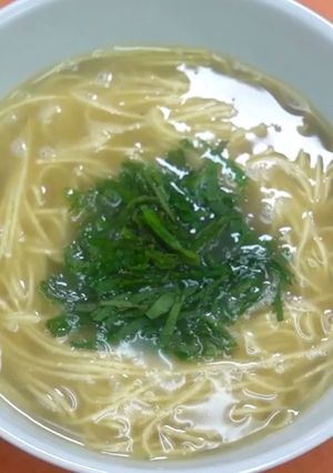 鶏出汁塩ラーメン　by　カルットパン-レシピのメイン写真