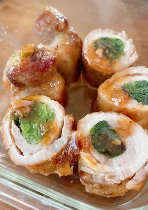 簡単♪小松菜の肉巻き-レシピのメイン写真
