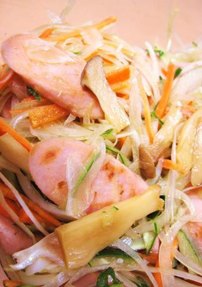 魚肉ソーセージとエリンギの南蛮漬け-レシピのメイン写真