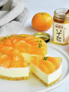 みかんと「いずみつ」のレアチーズケーキ-レシピのメイン写真