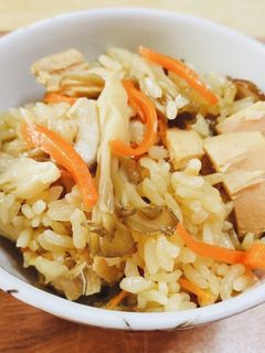 ツナの五目炊き込みご飯-レシピのメイン写真