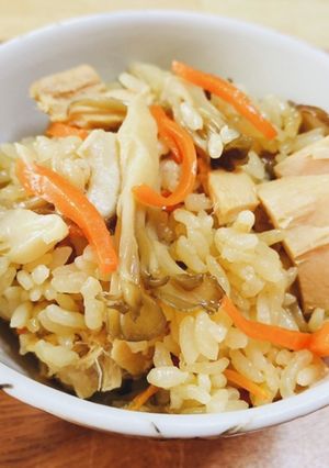 ツナの五目炊き込みご飯-レシピのメイン写真