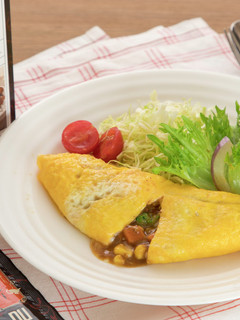 管理栄養士の☆食養生カレーでベジオムレツ-レシピのメイン写真