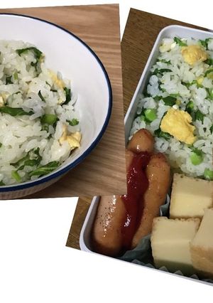 春の彩り 菜の花の混ぜご飯-レシピのメイン写真