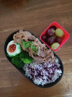 JK☆豚こま肉のしょうが焼き弁当♪-レシピのメイン写真