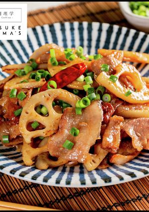 食材2つで超絶品！豚バラれんこん-レシピのメイン写真